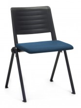 Reload 4 Leg Visitor Chair. Fabric Seat And Back Pads. Any Fabric Colour